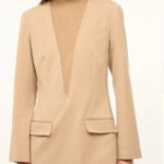 STAUD  Mott Dress Camel Large Photo 0