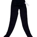 Spiritual Gangster NEW  Self Love Seamless Black Pointelle Leg Design Leggings Photo 4