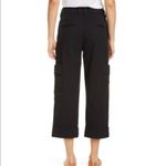 Vince . Crop Cotton Utility‎ Cuffed Cargo Pant Black 0 Photo 2