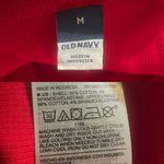 Old Navy NWT Womens Dress Red Twist Front Ribbed Bodycon Size Medium Photo 6