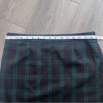 Gap Black and Green Plaid Women's Mini Skirt 6 Photo 5