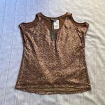 Buffalo Jeans by  NWT cold shoulder sequined blouse. Photo 5