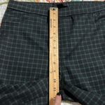 Sanctuary  women's size medium pull on leggings green black plaid 26.5" inseam Photo 5