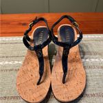 Lauren Ralph Lauren Blue Women's Wedge Sandals Size 9 Photo 2