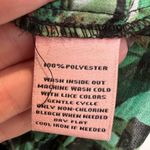 Juicy Couture  Jungle Green Lush Tropical Bomber Zip Jacket Size Medium M Photo 11