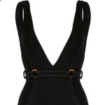 NEW NWT SUBOO KAIA DEEP V ONE PIECE BLACK SWIMSUIT SIZE MEDIUM M Photo 3