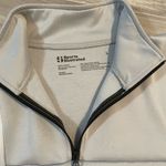 Sports Illustrated Arctic Gray Cropped Long Sleeve Quarter Zip Pullover Photo 4