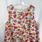 Cato  Plus Size 22W Dress Pink White Floral A Line Sleeveless Midi Easter 577‎ Photo 2