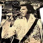 Elvis Presley Rhinestone Signature Las Vegas T Photo 0
