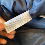 Loft  Navy Full Zip Puffer Jacket SIZE M Photo 3