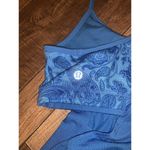 Lululemon  No Limits Tank Cornflower / Paisley activewear workout spring blue Photo 5
