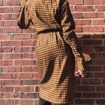 Vintage Stacey Stevens ginghams trench coat jacket Size 6 Photo 1