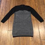 Yuka Sweater Dress Long Sleeve Cutout Gray Size L Photo 1