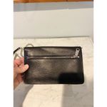 Ralph Lauren Lauren  Crossbody Bag Women Black Textured Leather Chain Strap Purse Photo 3