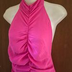Revolve New NBD ruched pink midi dress Photo 3
