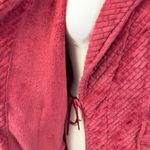 Soft Surroundings  Women Robe‎ Medium Cozy Plush Lounge Sleepwear Loungewear Photo 5