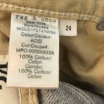 Rag and Bone Maya Slim Ankle Jeans Women’s Size 24 Acid Wash High Rise Frayed Hem Photo 10