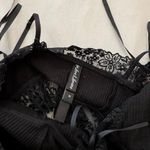 For Love & Lemons Bette Cami Top in Black Photo 4