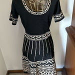 Jealous Tomato black and tan short sleeve dress size S Photo 0