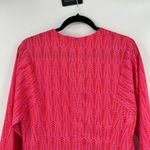 🆕 NWT Layla Printed Tunic Mini Dress Pattern Pocket Boho Pink Orange Red Medium Photo 5