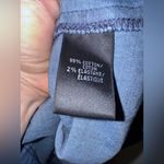 lafayette 148 New York Chambray Capped Sleeve Denim Sheath Dress‎ Medium Blue Photo 4