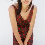 ZARA NWT   POLKA DOT SILKY SLIP MIDI DRESS BLOGGERS FAV SMALL Photo 8