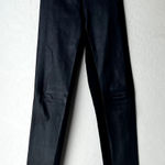 Joseph  Black‎ Lambskin Leather Straight Pull-On Stretch Leggings Size 36 Photo 0