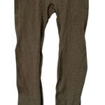 Lululemon  Crop Leggings Olive Green Womens 4 Photo 0