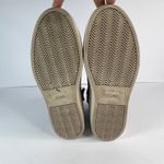 Toms Women Black Suede Leopard Ankle Boots Platform Wedge Side Zip Size 7.5 Photo 5