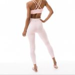 Zyia  ACTIVE Pink Iridescent Leopard Leggings Photo 1