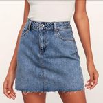 Pistola  Sierra Studded Denim Mini Skirt Size 28 Photo 0