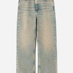 RE/DONE $299 NWT  70S LOOSE FLARE TINTED BLUSH JEANS SZ 25 Photo 0