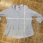 Habitat  Clothes to Live In Geometric Button Down Top Photo 14
