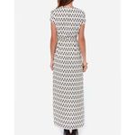 Lulus  Women's Shapes Travel Cream Wrap Dress Size S Short Sleeve Summer Photo 2