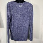 Under Armour Under Armor Purple Active Long Sleeve V Neck Top No Size EUC Photo 5