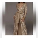 JLUXLABEL  Sequin Holiday Wrap‎ Dress, Small Photo 2