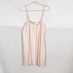 Lake Pajamas Pima Ruffle Nightgown Bellini Ombre Stripe Cotton Photo 2