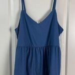 Urban Rose  Peplum Cami Blouse Polka Dot Swiss Dot Textured NWT 3X Photo 0