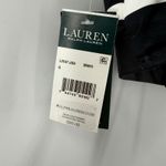 Ralph Lauren Lauren Bikini Top SZ6 NWT Black Gradient Stripe Underwire High Neck Photo 4