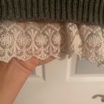 Monteau  Sweater with lace bottom Photo 2