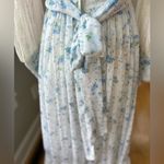 Vintage Gunne Sax By Jessica Blue White Floral Laced Prairie Dress Sz 7 AS IS Photo 9