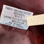 Vintage Peabody House Plaid Wool Blend Jacket Women 11/12 Korea Puff Sleeve Gray Size undefined Photo 4