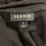 Torrid Women's Plus Size  Black Shrug Open Cardigan Sweater Size 2 EUC #5066 Photo 2