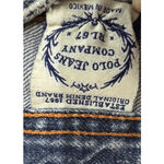 Y2KPolo Jeans Denim Women's Sz 6 28 Stretch Saturday Cropped Jean RL 67 Wide Leg Blue Photo 3