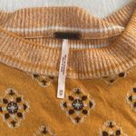 Free People Mustard Patterned Women's Top Photo 1