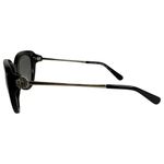 Coach  HC8253B Black Plastic Frame Rhinestone Embellished Sunglasses Photo 2