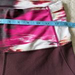 Lululemon  Burgundy‎ Leggings w Printed Waist Wunder Under Size 6 Photo 3