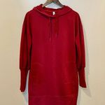 Athleta Mala Hoodie Dress in Canyon Red Photo 3