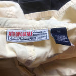 Aeropostale Vintage Y2K Yellow Cotton Flap Pocket Shorts Juniors Size 1/2 Photo 3