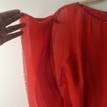 Vince Camuto NWT Red One shoulder Chiffon dress Photo 1
